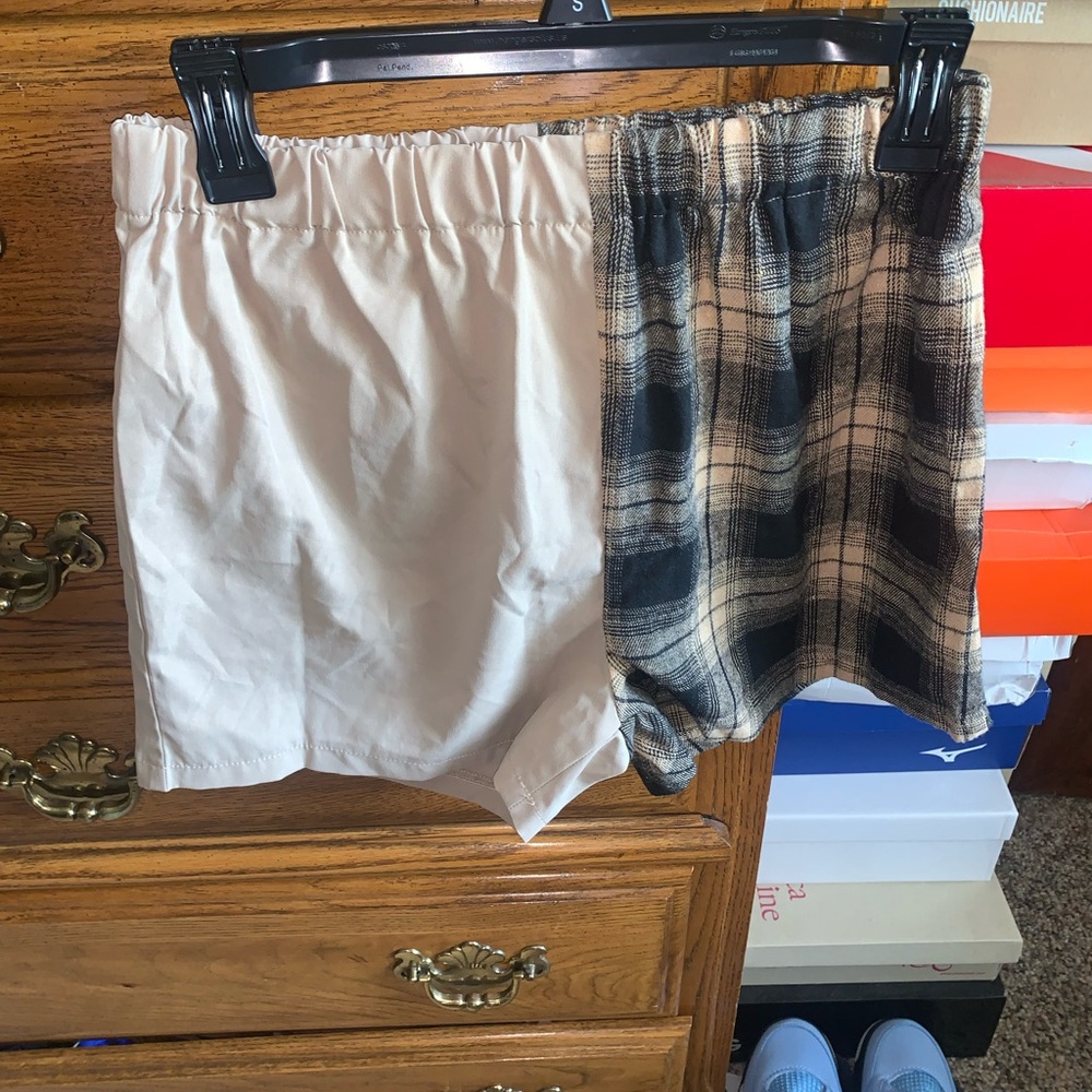 ROMWE two toned shorts